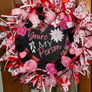 Heart wreath